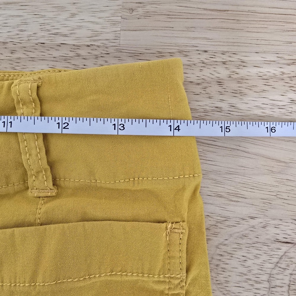 Maeve Wide-Leg Pants in Mustard Yellow - Picture 5 of 12